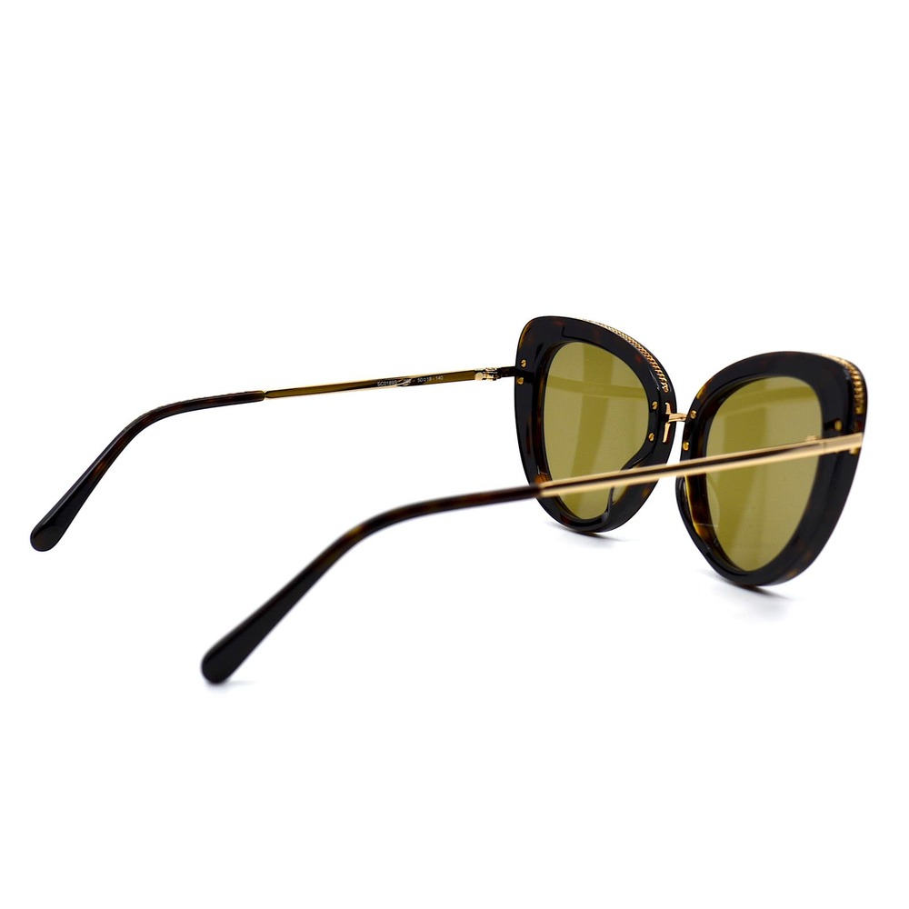 STELLA McCARTNEY SC0189s HAVANA GOLD AUTHENTIC SUNGLASSES - Picture 5 of 10